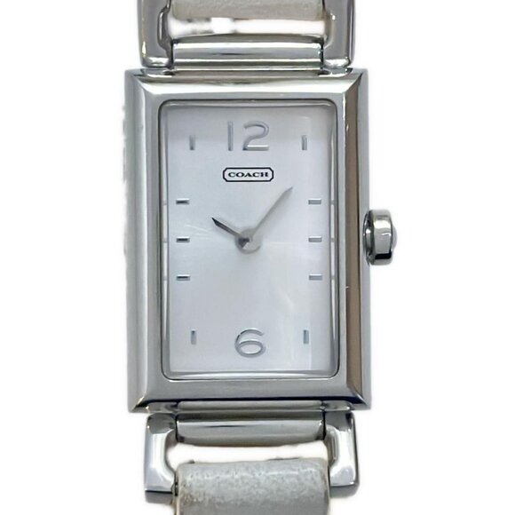 Auth COACH - CA.66.7.14.0624 Unconfirmed White Women's Wrist Watch - Picture 1 of 5
